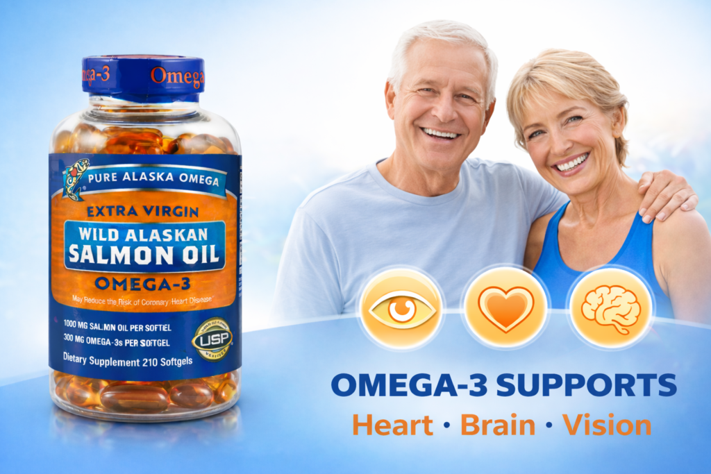 Dầu Cá Hồi Omega 3 Của Mỹ