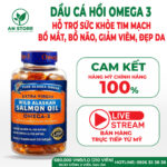 Dầu Cá Hồi Salmom Oil Omega 3 1000mg Của Mỹ, 100% Chính Hãng, Chuẩn Nội Địa Mỹ, Giá Tốt