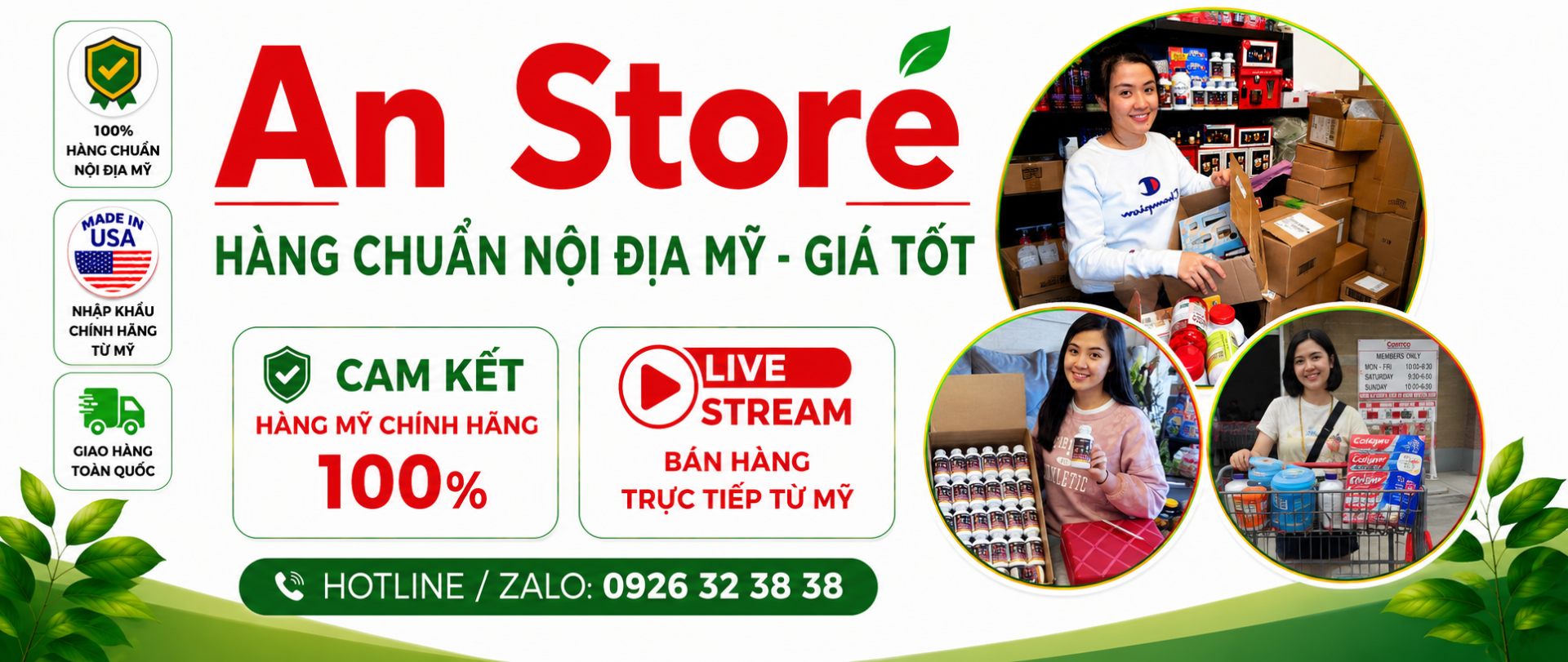 Hãy Để An Store Đồng Hành Cùng Sức Khỏe Gia Đình Bạn
