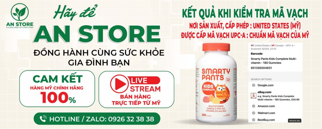KẾT QUẢ KIỂM TRA MÃ VẠCH KẸO SMARTY PANTS DO AN STORE CUNG CẤP