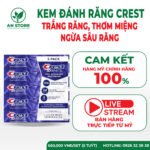 Kem Đánh Răng Crest 3D White Advanced Whitening Của Mỹ - Trắng Răng, Thơm Miệng, Ngừa Sâu Răng