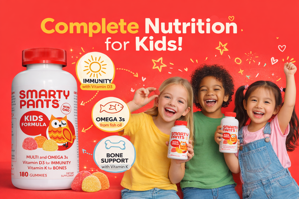 Kẹo Dẻo Smarty Pants Kids Formula Của Mỹ