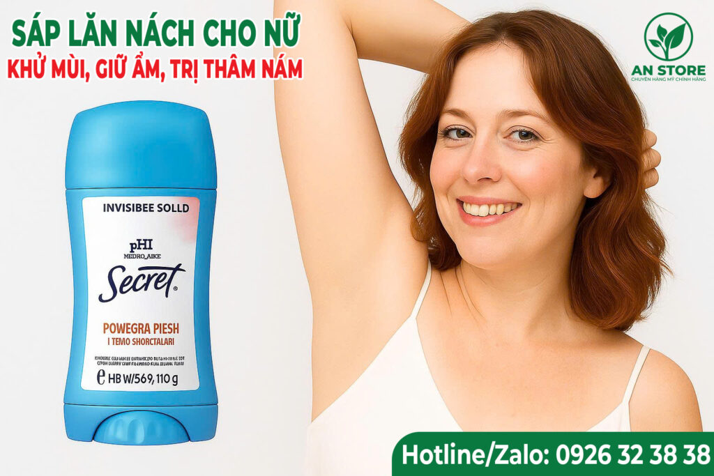 Sáp Lăn Nách Secret Của Mỹ