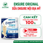 Sữa Bột Ensure Chuẩn Nội Địa Mỹ, 100% Chính Hãng, Giá Tốt