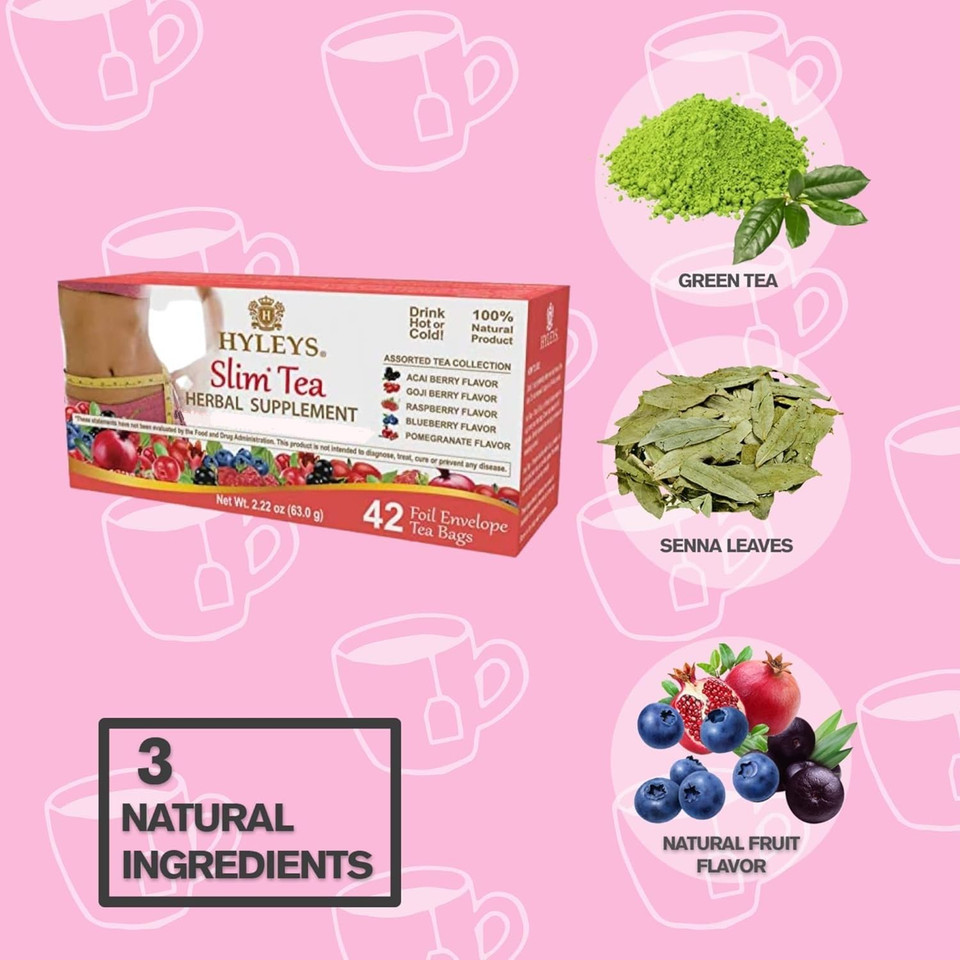 Thành Phần Trà Giảm Cân Hyleys Slim Tea