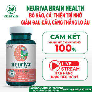 Thuốc Bổ Não Cao Cấp Neuriva Original 50 Viên Của Mỹ