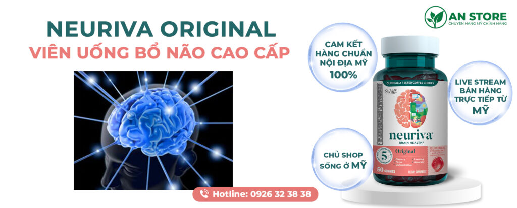 Thuốc Bổ Não Neuriva Brain Health Original Của Mỹ
