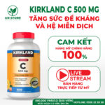 Viên Ngậm Bổ Sung Vitamin C Của Mỹ - Hàng Chuẩn Nội Địa Mỹ 100%