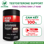 Viên Uống Tăng Cường Sinh Lý Nam Testosterone Support Của Mỹ, Hàng Chuẩn Nội Địa Mỹ 100%