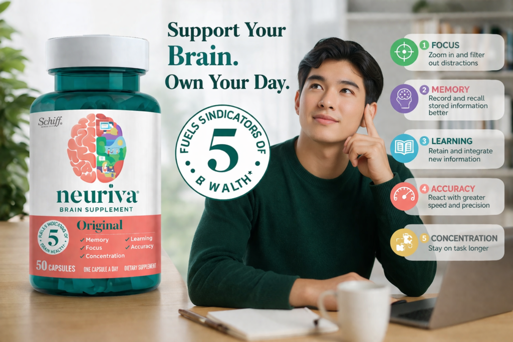 Công Dụng Thuốc Bổ Não Neuriva Brain Supplement Original