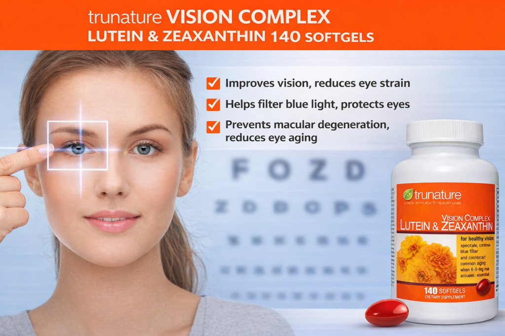 Công Dụng Thuốc Bổ Mắt Trunature Lutein And Zeaxanthin