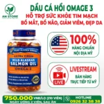 Dầu Cá Hồi Wild Alaskan Salmon Oil Omega-3 1000mg Của Mỹ, 100% Chính Hãng, Chuẩn Nội Địa Mỹ, Giá Tốt