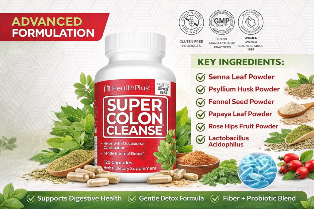 Thành Phần Thảo Dược Trong Viên Uống Thải Độc Ruột Của Mỹ