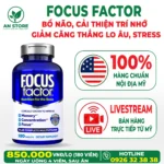 Thuốc Bổ Não Focus Factor 180 Viên Của Mỹ - Cải Thiện Trí Nhớ, Giảm Đau Đầu & Căng Thẳng Lo Âu