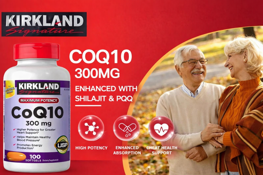Thuốc Bổ Tim Kirkland CoQ10 300mg 100 Viên Của Mỹ Chính Hãng