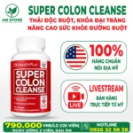 Viên Uống Thải Độc Ruột HealthPlus Super Colon Cleanse Của Mỹ, 100% Chính Hãng, Chuẩn Nội Địa Mỹ, Giá Tốt