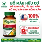 Thuốc Bổ Máu Hữu Cơ MegaFood Iron Blood Builder Của Mỹ, 100% Chính Hãng, Giá Tốt