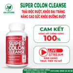 Viên Uống Thải Độc Ruột HealthPlus Super Colon Cleanse Của Mỹ, 100% Chính Hãng, Chuẩn Nội Địa Mỹ, Giá Tốt