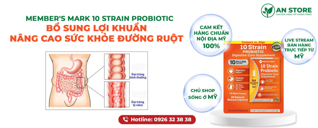 Viên Uống Men Vi Sinh Của Mỹ