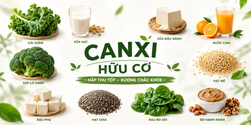 Canxi Hữu Cơ Là Gì? Tại Sao Canxi Hữu Cơ Lại Được Ưu Chuộng