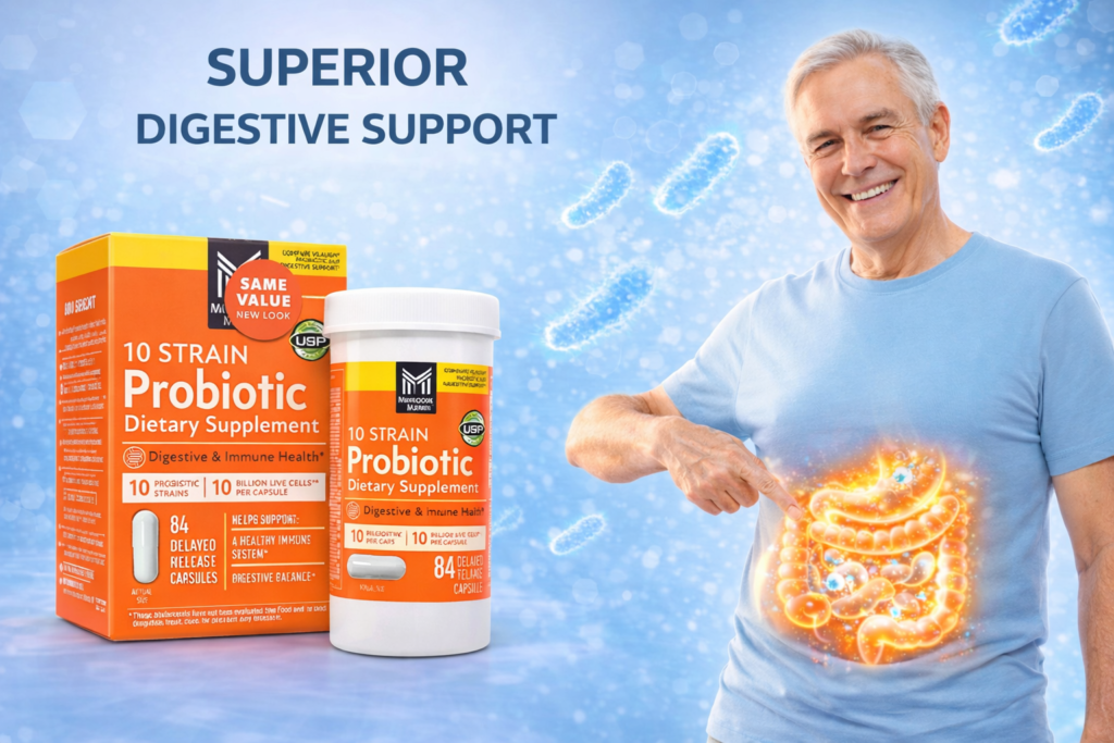 Men Vi Sinh Member’s Mark 10 Strain Probiotic 84 viên của Mỹ Chính Hãng