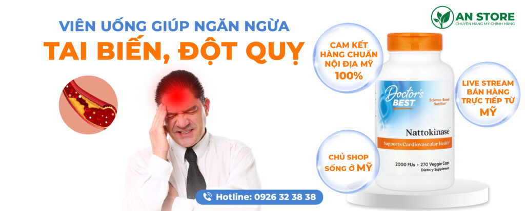 Viên Uống Chống Đột Quỵ Của Mỹ