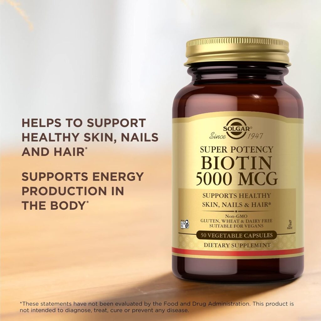 Viên Uống Biotin 5000 Mcg Của Mỹ