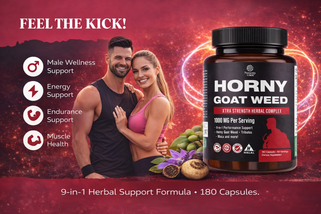 Công Dụng Thuốc Tăng Cường Sinh Lý Nam Nature’s Craft Horny Goat Weed Của Mỹ