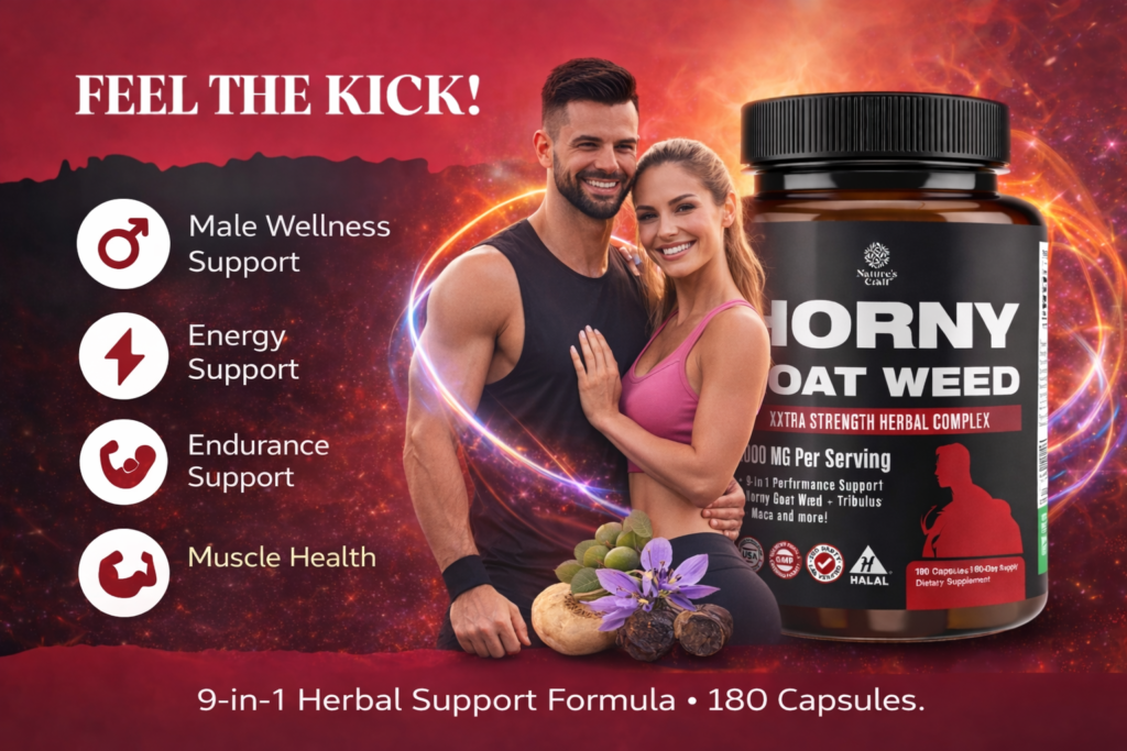 Công Dụng Thuốc Trị Yếu Sinh Lý Nam Nature’s Craft Horny Goat Weed Của Mỹ