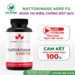 Viên Uống Phòng Ngừa Tai Biến Đột Quỵ Luma Nutrition Nattokinase 4000 FU 60 Viên Của Mỹ