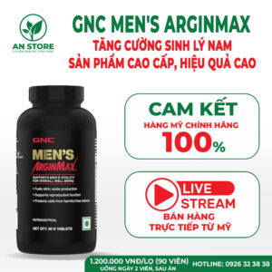 Viên Uống Tăng Cường Sinh Lý Nam GNC Men’s Arginmax Của Mỹ