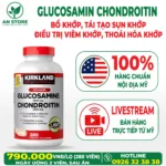 Thuốc Bổ Khớp Kirkland Glucosamine 1500mg Chondroitin 1200mg 280 Viên Của Mỹ, 100% Chính Hãng, Giá Tốt