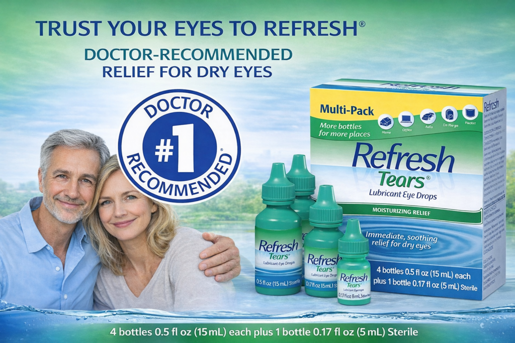 Nước Mắt Nhân Tạo Refresh Tears Của Mỹ Chính Hãng Tại An Store