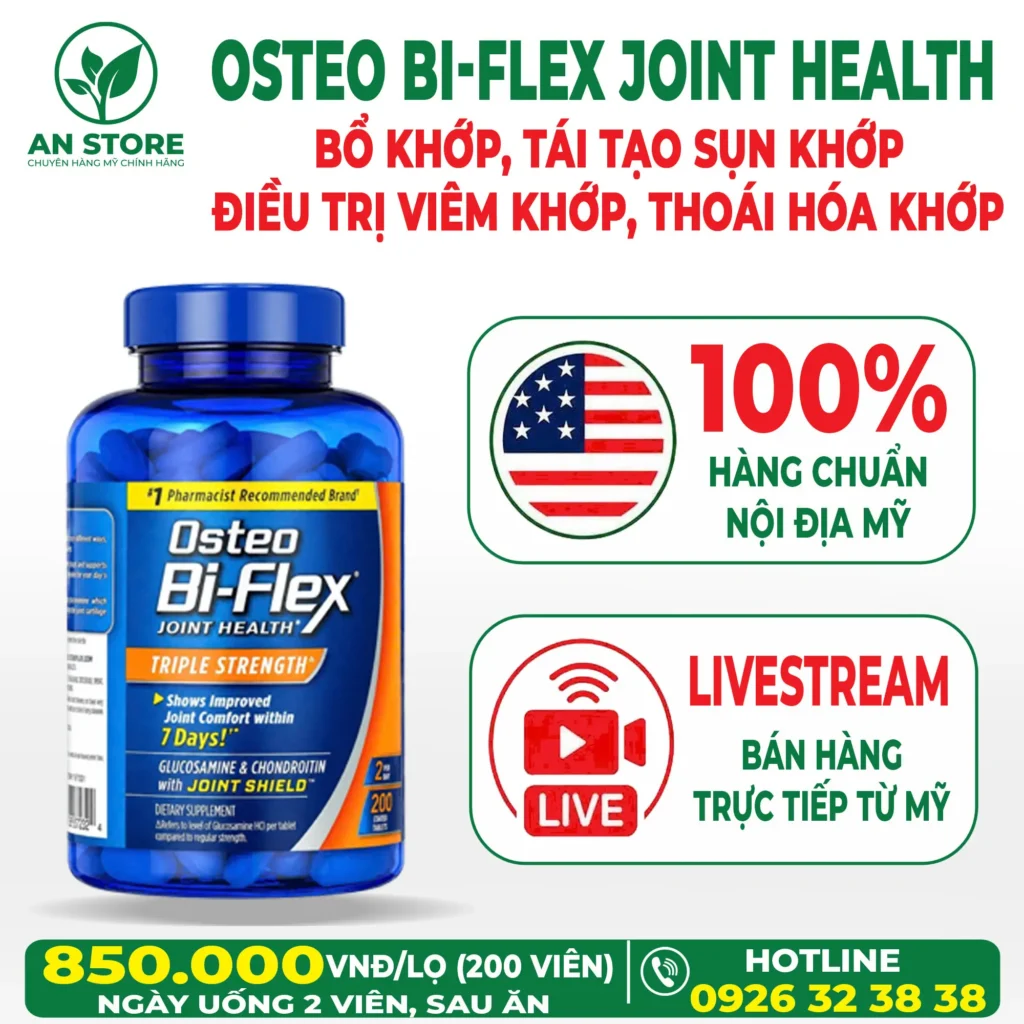 Thuốc Bổ Xương Khớp Osteo Bi-Flex Joint Health Của Mỹ
