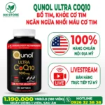 Thuốc Bổ Tim Qunol Ultra CoQ10 100mg 180 Viên Của Mỹ, 100% Chính Hãng, Chuẩn Nội Địa Mỹ, Giá Tốt