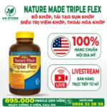 Thuốc Bổ Xương Khớp Nature Made Triple Flex 200 Viên Của Mỹ, 100% Chính Hãng, Giá Tốt