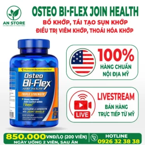 Thuốc Bổ Xương Khớp Osteo Bi-Flex Joint Health 200 Viên Của Mỹ