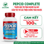 Pepcid Complete - Thuốc Trị Trào Ngược Dạ Dày, Viêm Loét Dạ Dày Của Mỹ, 100% Chính Hãng, Chuẩn Nội Địa Mỹ, Giá Tốt