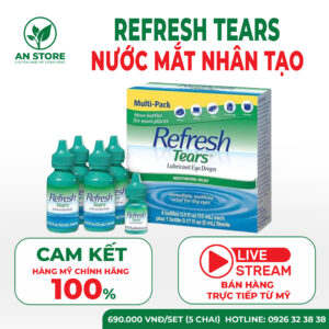 Thuốc Nhỏ Mắt Refresh Tears Của Mỹ