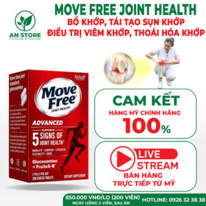 Thuốc Bổ Xương Khớp Move Free Joint Health 200 Viên Của Mỹ