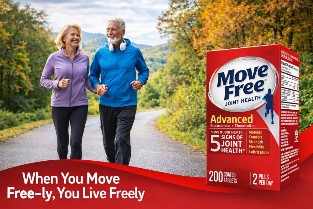 Thuốc bổ khớp Schiff Move Free Joint Health 200 viên của Mỹ chính hãng