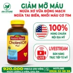 Thuốc Giảm Mỡ Máu Nature Made CholestOff Plus Của Mỹ, 100% Chính Hãng, Chuẩn Nội Địa Mỹ, Giá Tốt