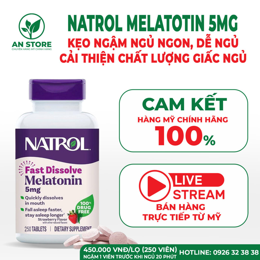 Kẹo Ngậm Ngủ Ngon Của Mỹ