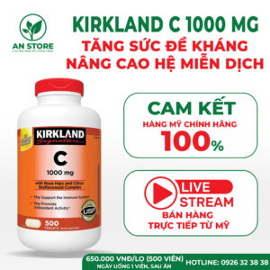 Vitamin C 1000mg Của Mỹ