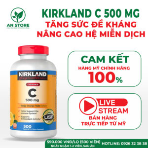 Vitamin C 500mg Của Mỹ