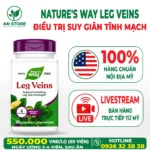 Thuốc Trị Suy Giãn Tĩnh Mạch Nature’s Way Leg Veins Của Mỹ, 100% Chính Hãng, Giá Tốt