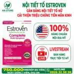 Viên Uống Cân Bằng Nội Tiết Tố Nữ Estroven Complete Multi-Symptom 84 Viên Của Mỹ