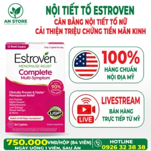 Viên Uống Cân Bằng Nội Tiết Tố Nữ Estroven 84 Viên Của Mỹ