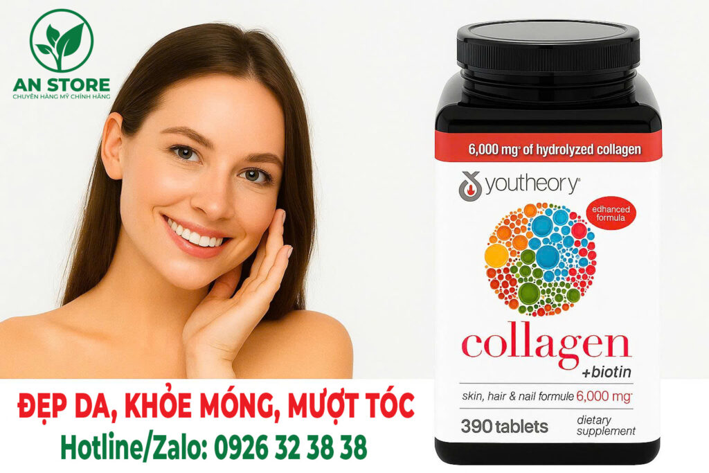 Viên Uống Youtheory Collagen Của Mỹ