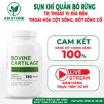 Sụn Khí Quản Bò Rừng Bovine Cartilage Của Mỹ, 100% Chính Hãng, Chuẩn Nội Địa Mỹ, Giá Tốt